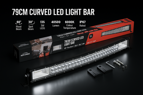 Auto Choice 52cm Curved LED Light Bar | 20,700 Lumens | Dual Beam | IP67 Waterproof