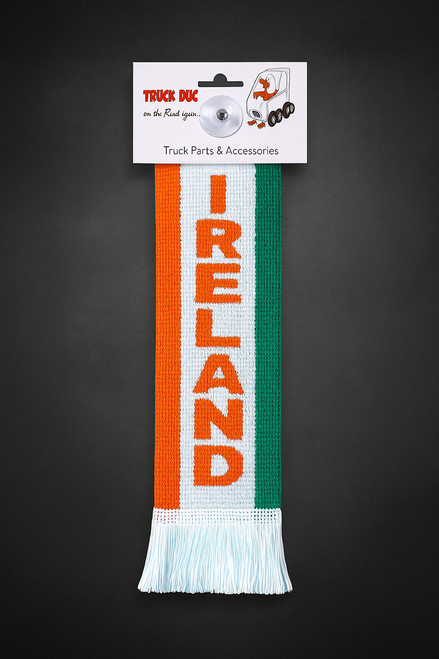 Ireland Truck Scarf | Truck Interior Hanging Pennant Ireland Truck Scarf | Truck Interior Hanging Pennant