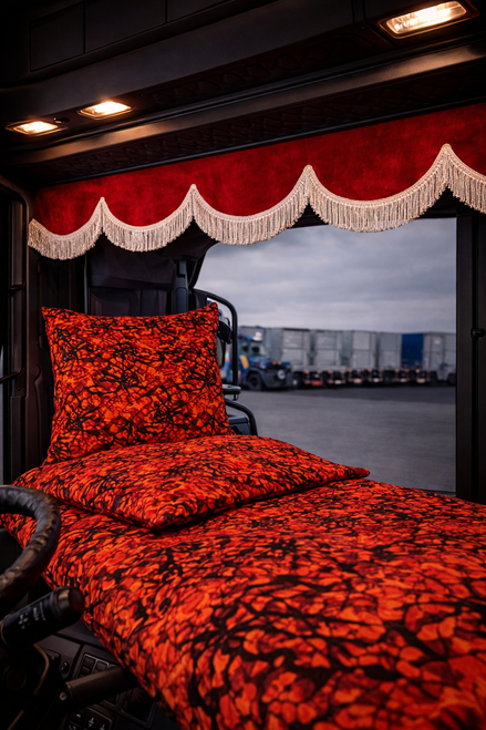 Bed-cover 1 persons Danish Pluche Design 140 x 200cm with pillowcase