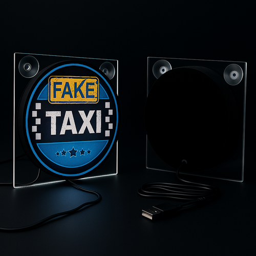 Lightbox Deluxe “Fake Taxi” | USB LED Truck Light Lightbox Deluxe “Fake Taxi” | USB LED Truck Light