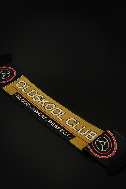 Oldskool Club Truck Scarf – Blood Sweat & Respect – 147x18cm Oldskool Club Truck Scarf – Blood Sweat & Respect – 147x18cm