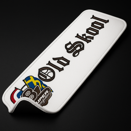 Oldskool Club Swedish Perfection Dash Mat – Danish Plush White 60x20cm Oldskool Club Swedish Perfection Dash Mat – Danish Plush White 60x20cm