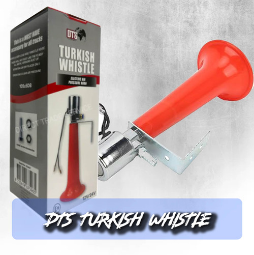DTS Turkish Whistle 12/24V – 105dB Electronic Air Horn DTS Turkish Whistle 12/24V – 105dB Electronic Air Horn