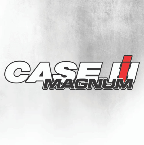 CASE MAGNUM IH Tractor Decal - Silver & Black CASE MAGNUM IH Tractor Decal - Silver & Black