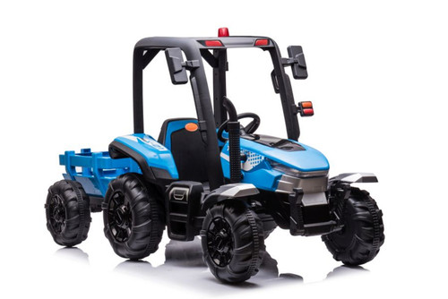Onyx Kids 24V “Agri Pro X” Ride-On Tractor & Trailer – BLUE Edition Onyx Kids 24V “Agri Pro X” Ride-On Tractor & Trailer – BLUE Edition