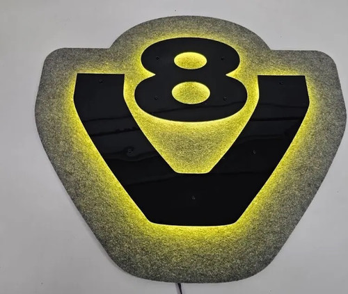 Scania 3D V8 LED RGB Colour Light Board Scania 3D V8 LED RGB Colour Light Board