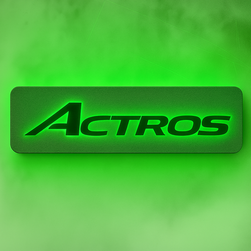 3D ACTROS Text RGB COLOUR LED Light Up Sign 3D ACTROS Text RGB COLOUR LED Light Up Sign