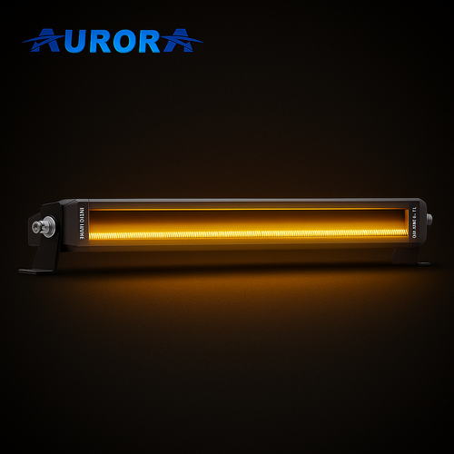 10” Single Row LED Light Bar – White/Amber DRL | 90W Truck & 4x4 Backlight Bar