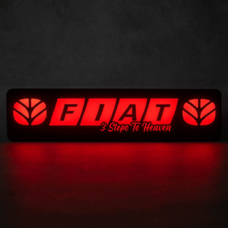 Fiat LED Light Up Boards