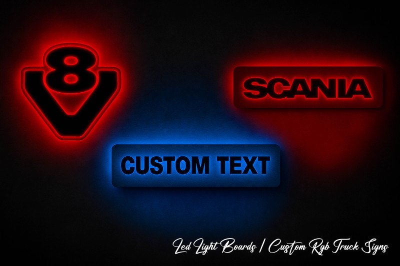 LED Light Boards & Truck Signs