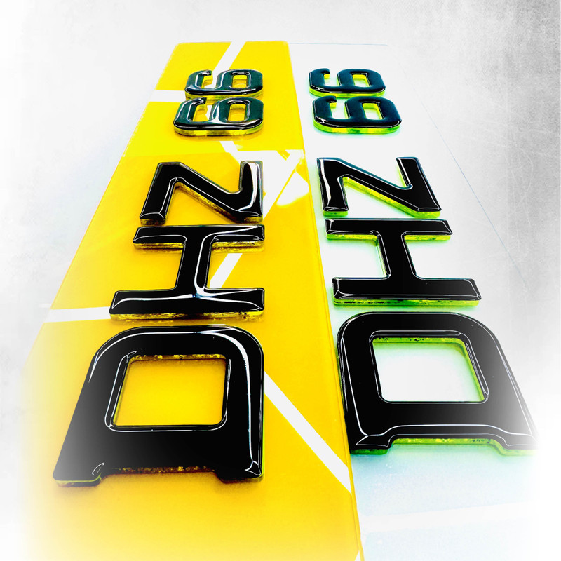 4D UK Fluorescent Plates