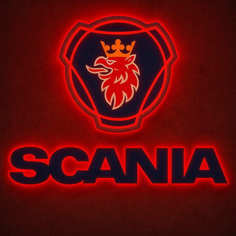 Scania LED Light Boards | Illuminated Truck Signs