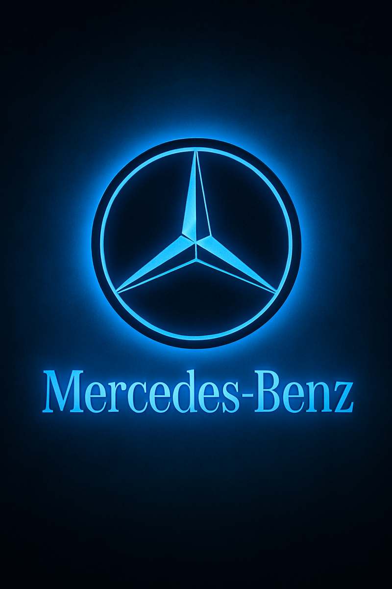 Mercedes-Benz 3D Truck Boards | LED Signs