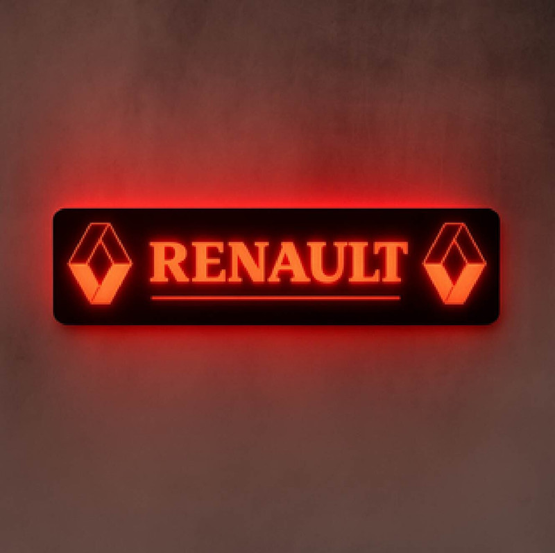 Renault LED Light Up Window Boards