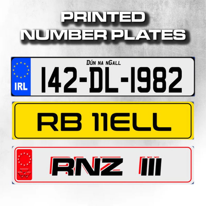 2D Printed Plates