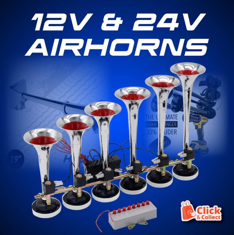 12V / 24V AIRHORNS