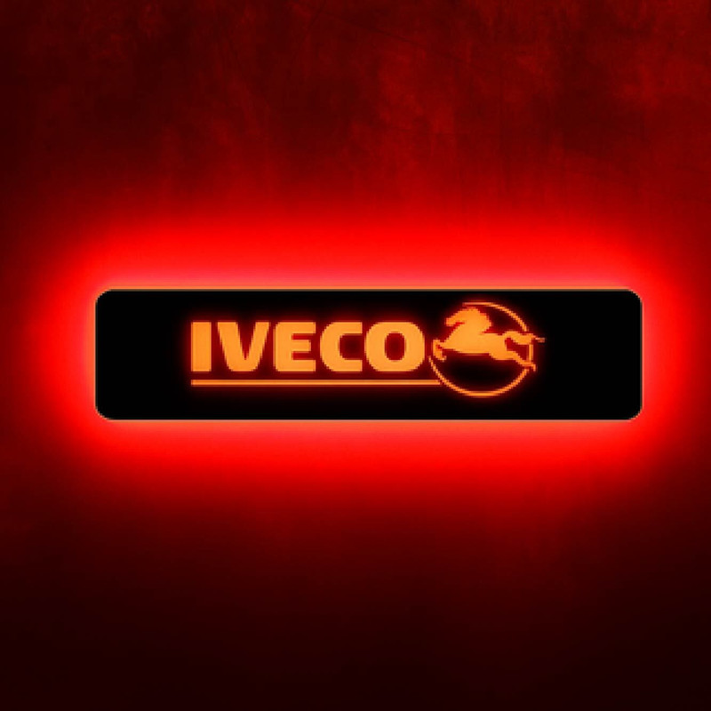 Iveco LED Light Up Window Boards