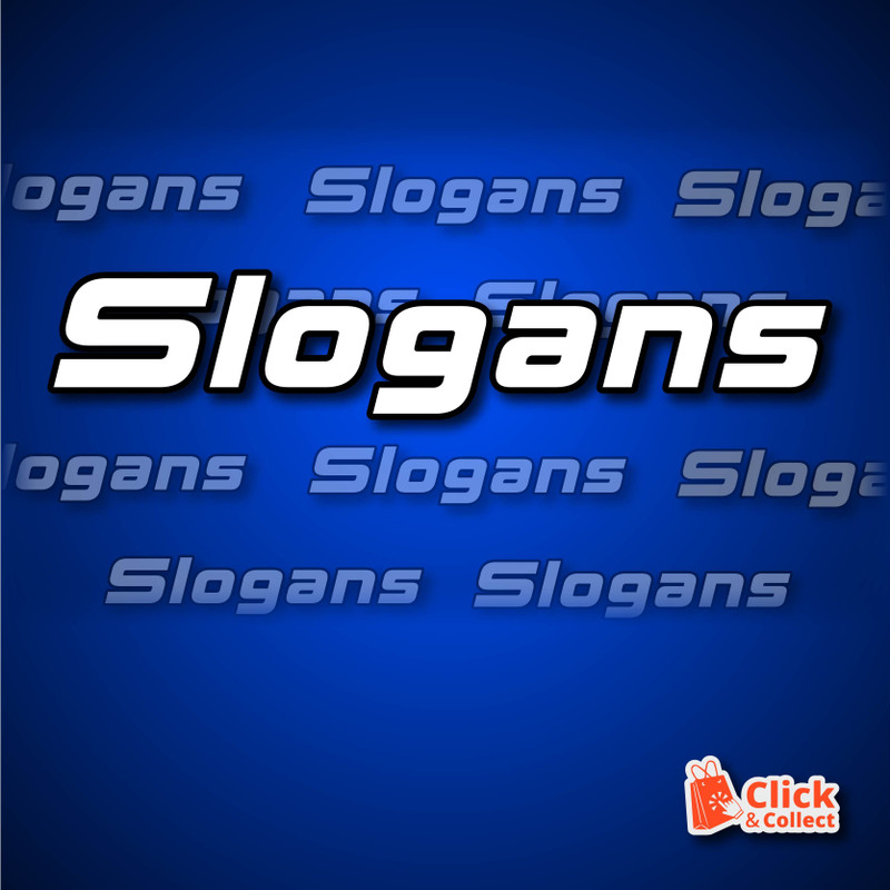 SLOGANS LED WINDOW BOXS