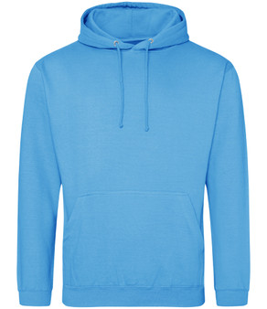 Look no further than the AWDis JH001 College Hoodie! Made from soft cotton faced fabric and brushed back fleece, this hoodie is not only comfortable but also durable.