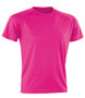 Stay cool and comfortable during intense workouts with the Spiro Impact Performance Aircool T-Shirt SR287.