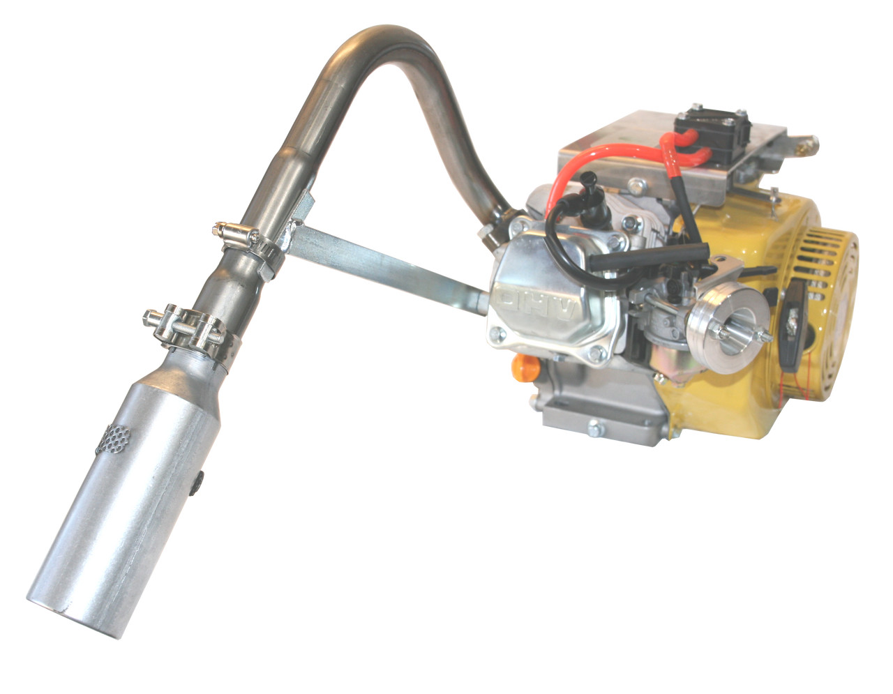 DJ-1133 GX200 Header .930 Thick D-Flange Predator 212 Clone | ARC