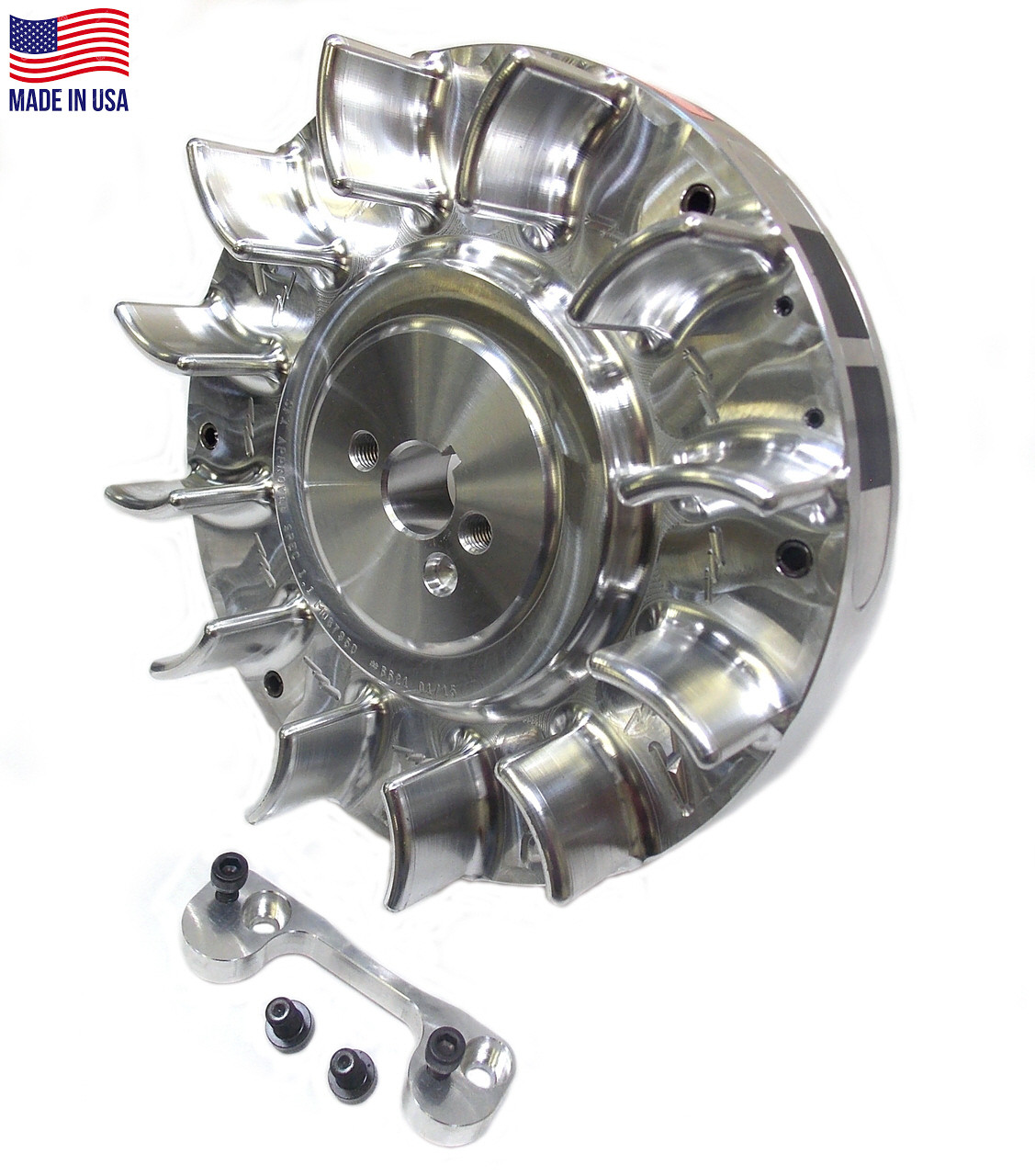 6621 ARC Billet Flywheel, GX200/Clone PVL Ignition Non-Adj