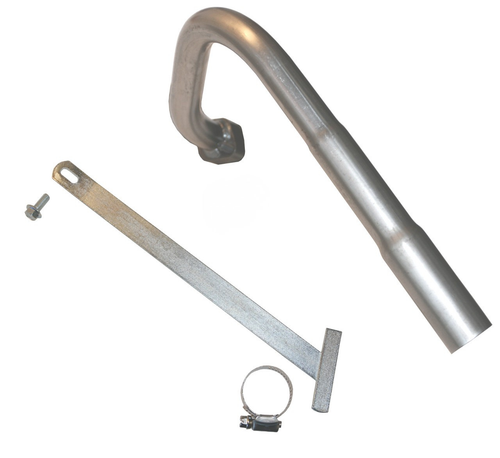 DJ-1133 Honda GX200 .930 Thick D Flange Header