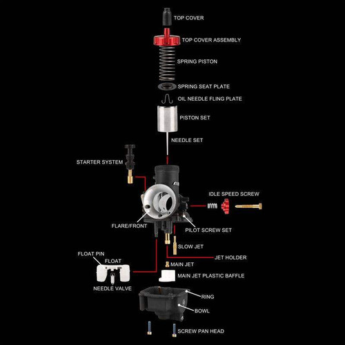 DJ-2233 NIBBI 28MM  CARBURETOR