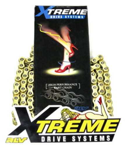 RLV-0845 X-treme Gold/Gold #35 Kart Chain 106L