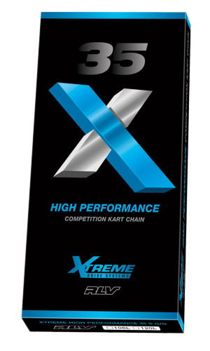 RLV-0845 X-treme Gold/Gold #35 Kart Chain 106L