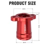 6928 NIBBI D-Shaped Carburetor Round Intake Manifold
