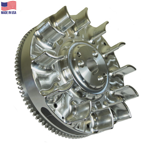 最終価格　STARFLYER エンジンブレード 6693-E GX390 UT2 Electric Start Billet Flywheel - ARC Racing