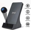 Gio Enteprises Fast Wireless Charger Surveillance Camera With Night Vision, sleek wireless charging station with hidden camera and night vision capabilities.