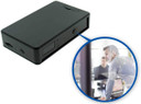 Black Box Low-Light Infrared Sensor Security Camera with Active PIR for Home or Office Security