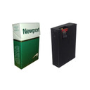 Csc electronics Cigarette Pack Insert Self Recording Camera 1080P DVR With 6 Hr Battery (NO WiFI), black covert recording device inside a cigarette pack.