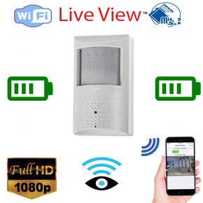 1080P Long Battery Life WiFi PIR Motion Sensor Security Camera with 30 Day Battery W/Night Vison Available ( BSC-PIR1080P-30)