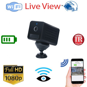 WiFi Camera 1080P Camera PIR 90-Days Standby/Low Power Consumption Motion Detection Video Recorder Night Vision