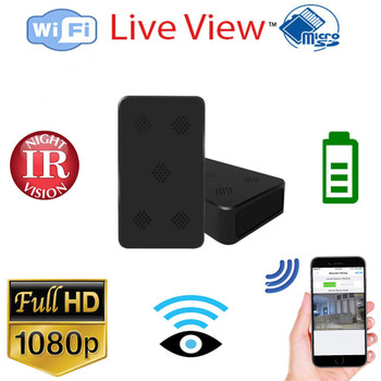 HD 1080P PIR Black Box/ Power Bank WiFi Security Camera With Night Vision and 10 Hr Battery