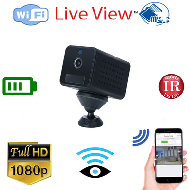  Mini Spy Hidden Camera 4K WiFi Nanny Cam Wireless PIR Small  Home Security Cameras with Live Feed 100 Days Standby Motion Detection  Alerts Auto Night Vision Tiny Secret Surveillance Camera