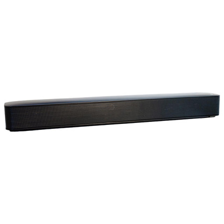 Csc Electronics 4K UHD Sound Bar, sleek black wireless soundbar for enhanced audio experience.