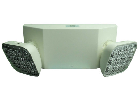 Csc electronics WiFi Emergency Light Hidden Spy Camera-HD 1080P Wireless Security Camera with Remote Monitoring, white emergency light featuring built-in spy camera with dual adjustable lights.