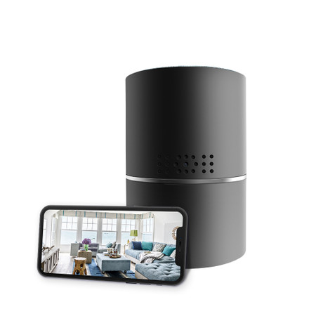 Bluetooth Speaker Hidden Spy Camera With Rotating lens and Night Vision W/ Live View WiFi + Dvr
