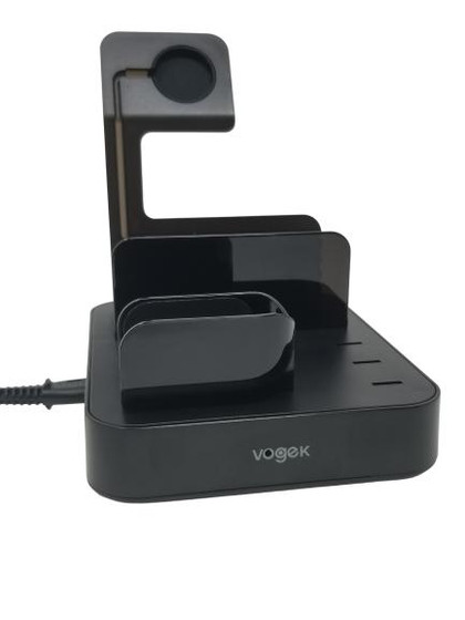 Csc Electronics UHD 4K USB Outlet Tap WiFi Security Camera, innovative security device with live view, includes 128GB SD card, WiFi connectivity, and DVR functionality.