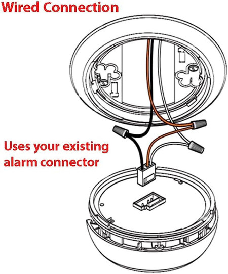 Hard Wired  Functioning  Smoke Detector WiFi Nanny 4K UHD Security Camera (Hard Wired) Hard Wired  Functioning  Smoke Detector WiFi Nanny 4K UHD Security Camera (Hard Wired)