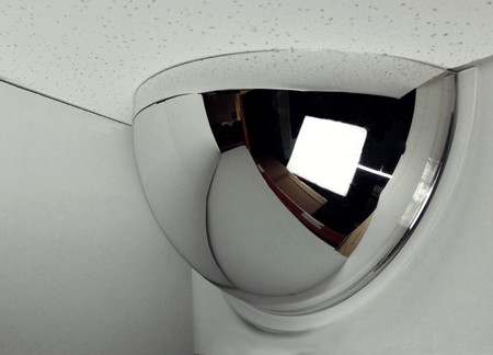 Mini Gadgets HD 4k WiFi Functional Mirror Surveillance Camera, reflective mirror with built-in camera and live view WiFi + DVR features.