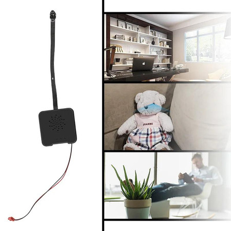 1080P HD Duel Band 2.5 and 5.85 GHz WiFi Camera Module with Live Streaming Audio Video and 1500mAh Battery, compact camera with flexible cable, ideal for surveillance and monitoring indoor environments.