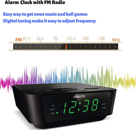 Clock Radio With 4K UHD WiFi Security Camera With and Live Streaming Video