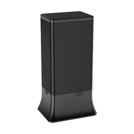 Kjb Security Tabletop Room Anti-Recorder, black security device for preventing recording in a room.