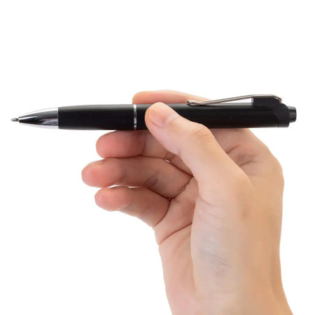 Gio Enterprises Pen Long Standby WiFi Audio Recorder, handheld black pen-style audio recording device.