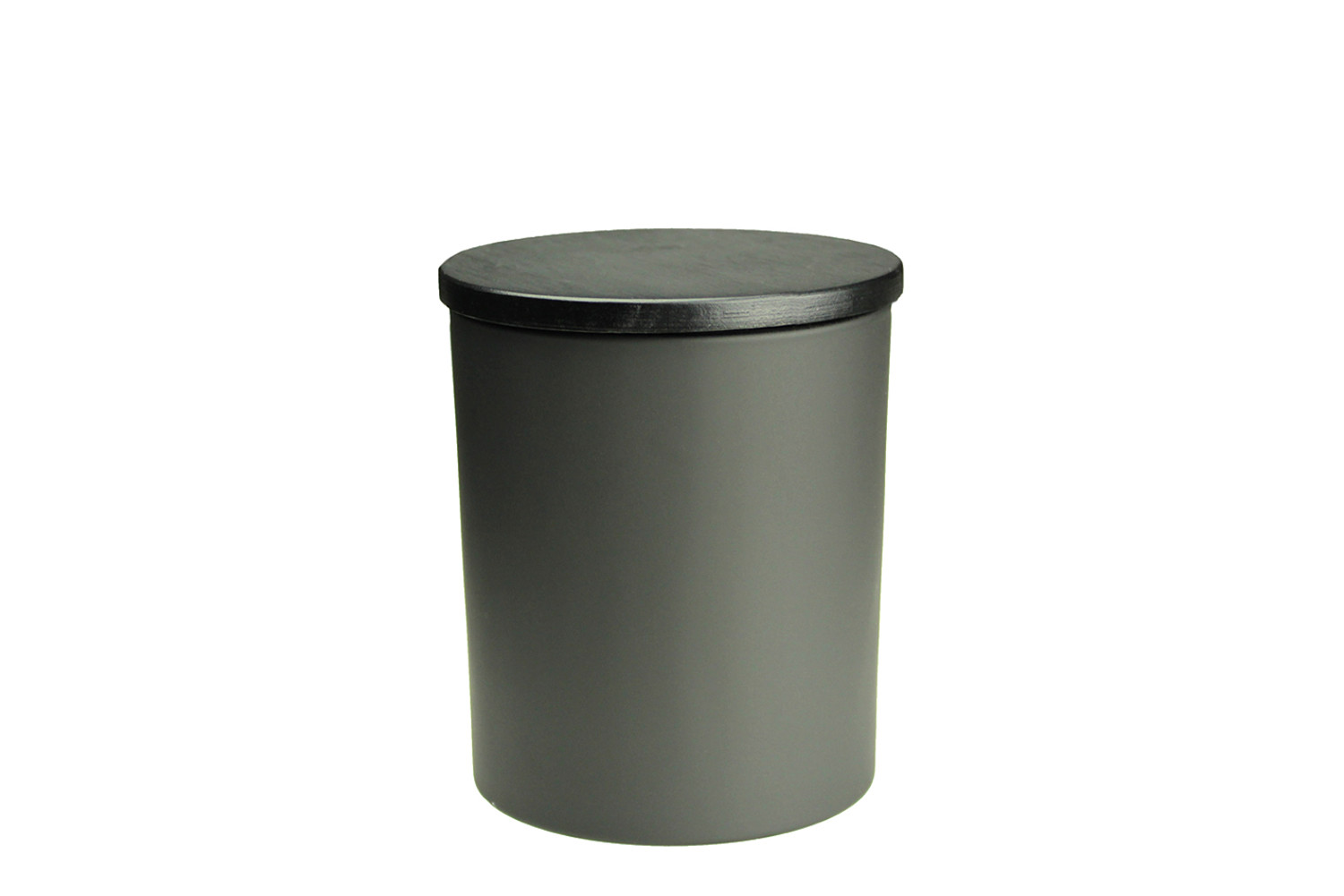 16 oz Matte Black Cali Jar w/Lid